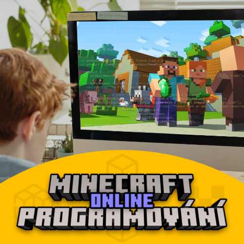 Online kroužky programování v Minecraftu