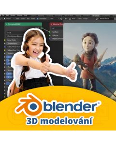 Úvod do 3D grafiky v Blenderu – online kroužek pro děti