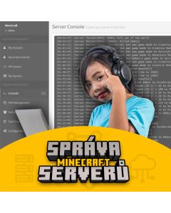 Správa Minecraft serverů – pokročilý online kroužek pro děti
