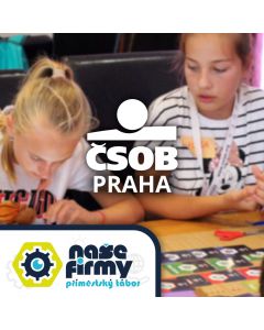 Příměstský tábor Naše firmy pro ČSOB - Praha se slevou