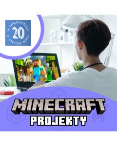 Projekty v Minecraftu - 20. ZŠ Plzeň