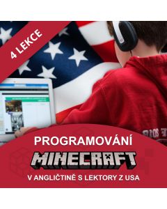 Mezinárodní Minecraft kroužek - 4 lekce. Středa 16:00 - 17:15 hodin