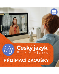 Online příprava na přijímačky z češtiny - 8 leté obory