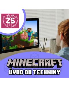 Úvod do programování v Minecraftu - ZŠ Vratislavice. Každé úterý 15:00 - 16:00 hodin.