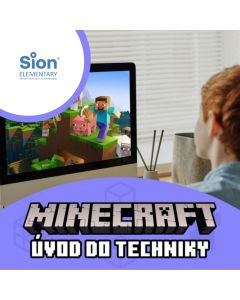 Úvod do techniky v Minecraftu - ZŠ Sion Hradec Králové. Každý pátek 17:00 - 18:00 hodin.