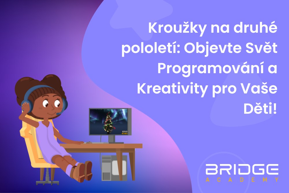 Kroužky na druhé pololetí: Objevte Svět Programování a Kreativity pro Vaše Děti!