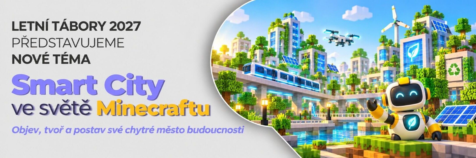 Téma letošního roku: Smart City v Minecraftu