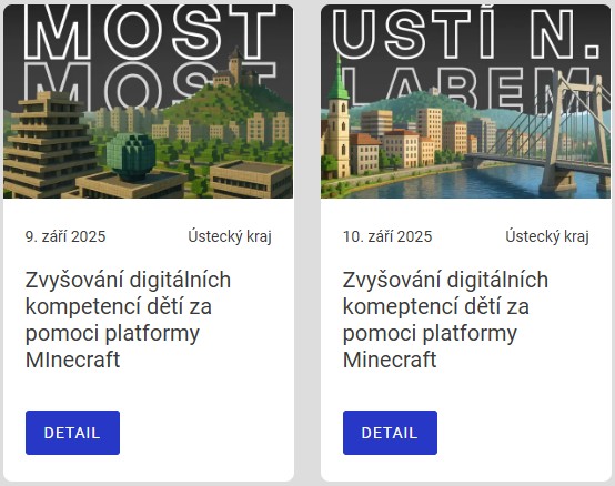 Zvyšování digitálních kompetencí dětí za pomoci platformy Minecraft