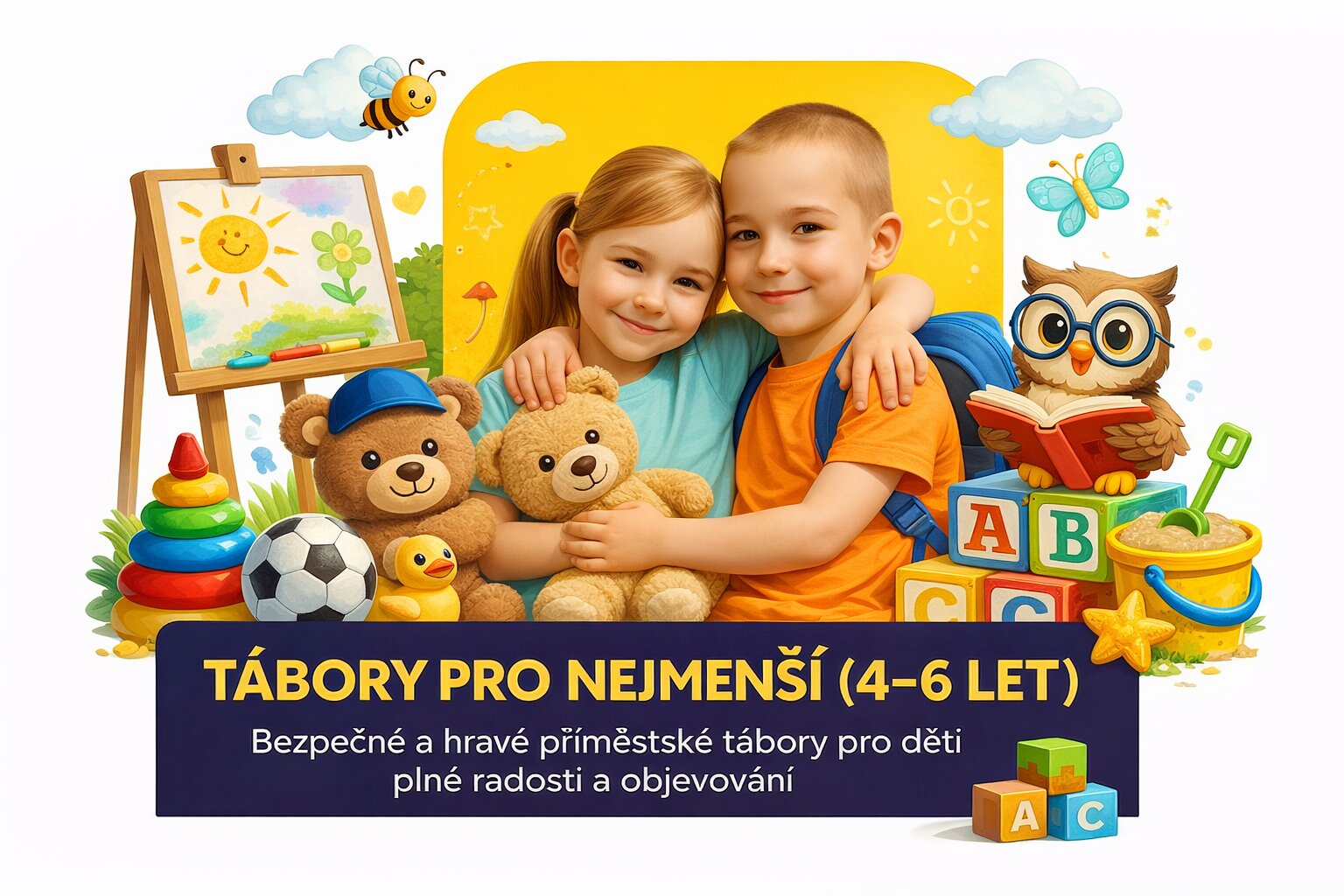 Tábory pro nejmenší (4–6 let)